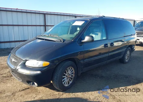 1999 Chrysler Town & Country Lx z USA, uszkodzony, nr VIN 1C4GT54L7XB615554
